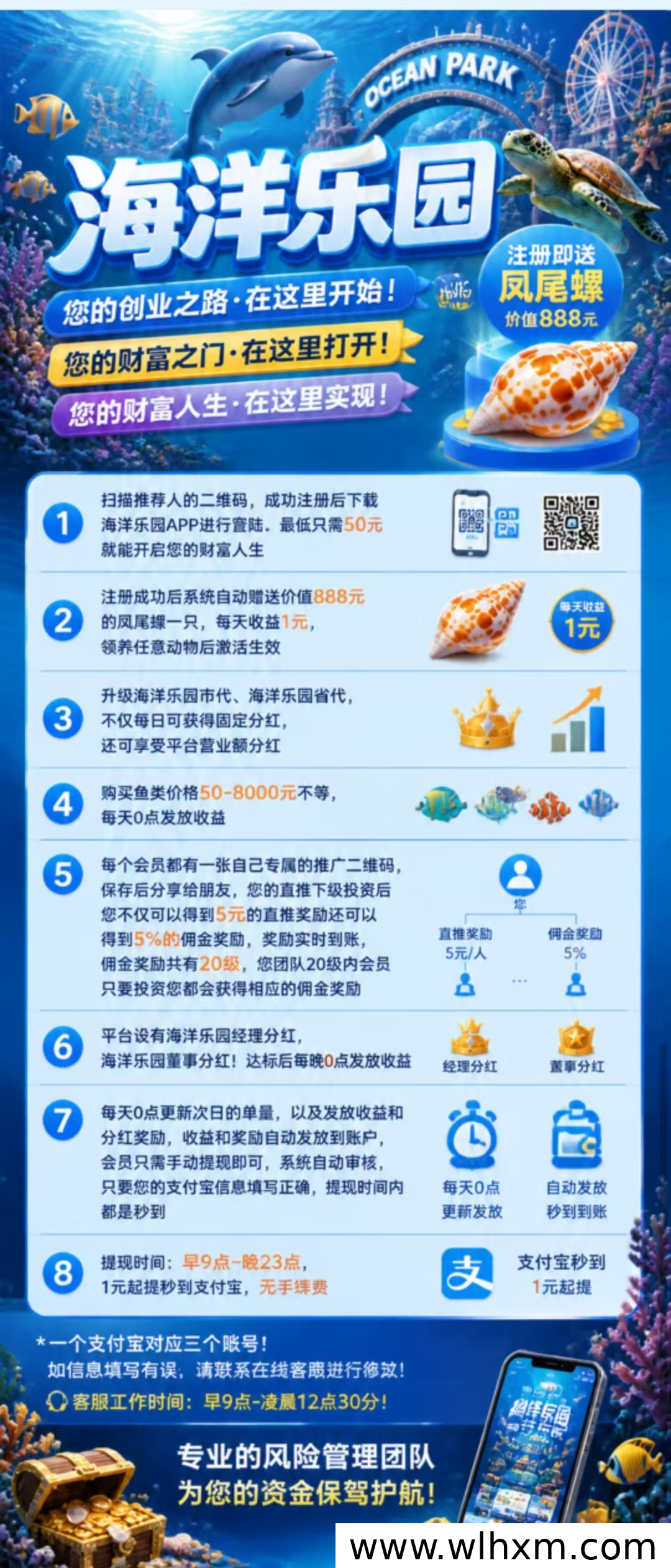 海洋乐园项目上线,开启全民养鱼新机遇