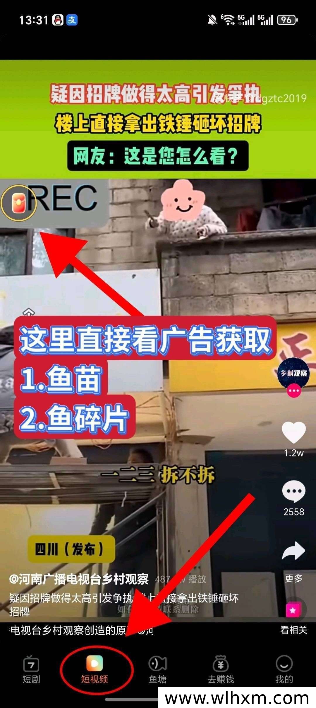 友鱼剧场上线,零门槛看广告养鱼赚收益