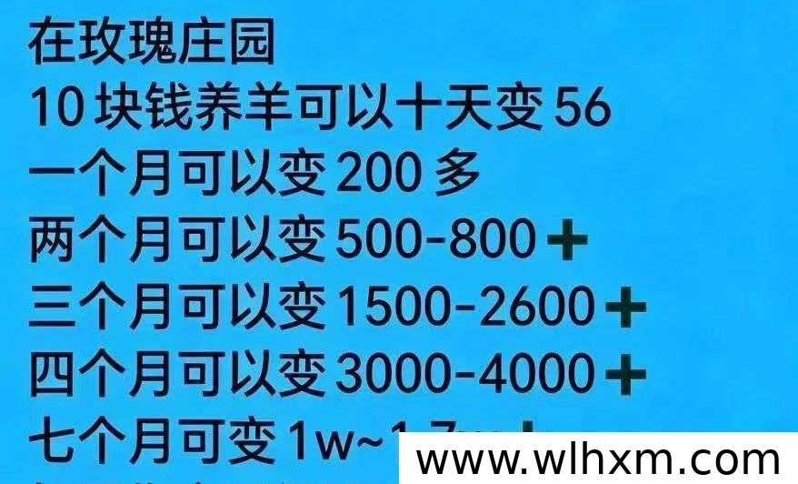 玫瑰庄园零成本养殖赚收益指南