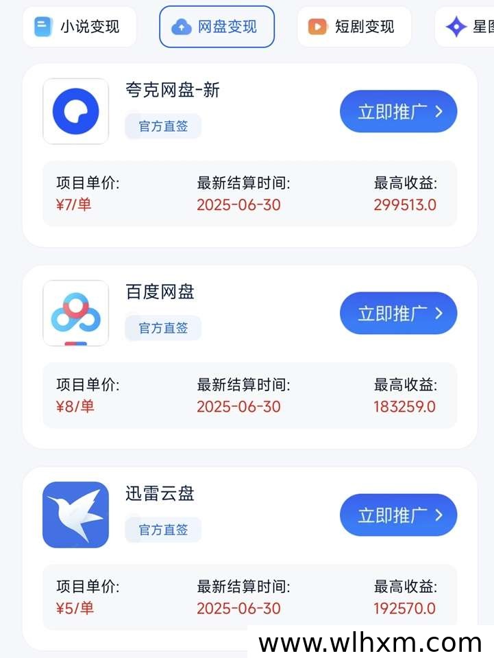项侠客网盘拉新平台深度解析:一级渠道与高收益玩法