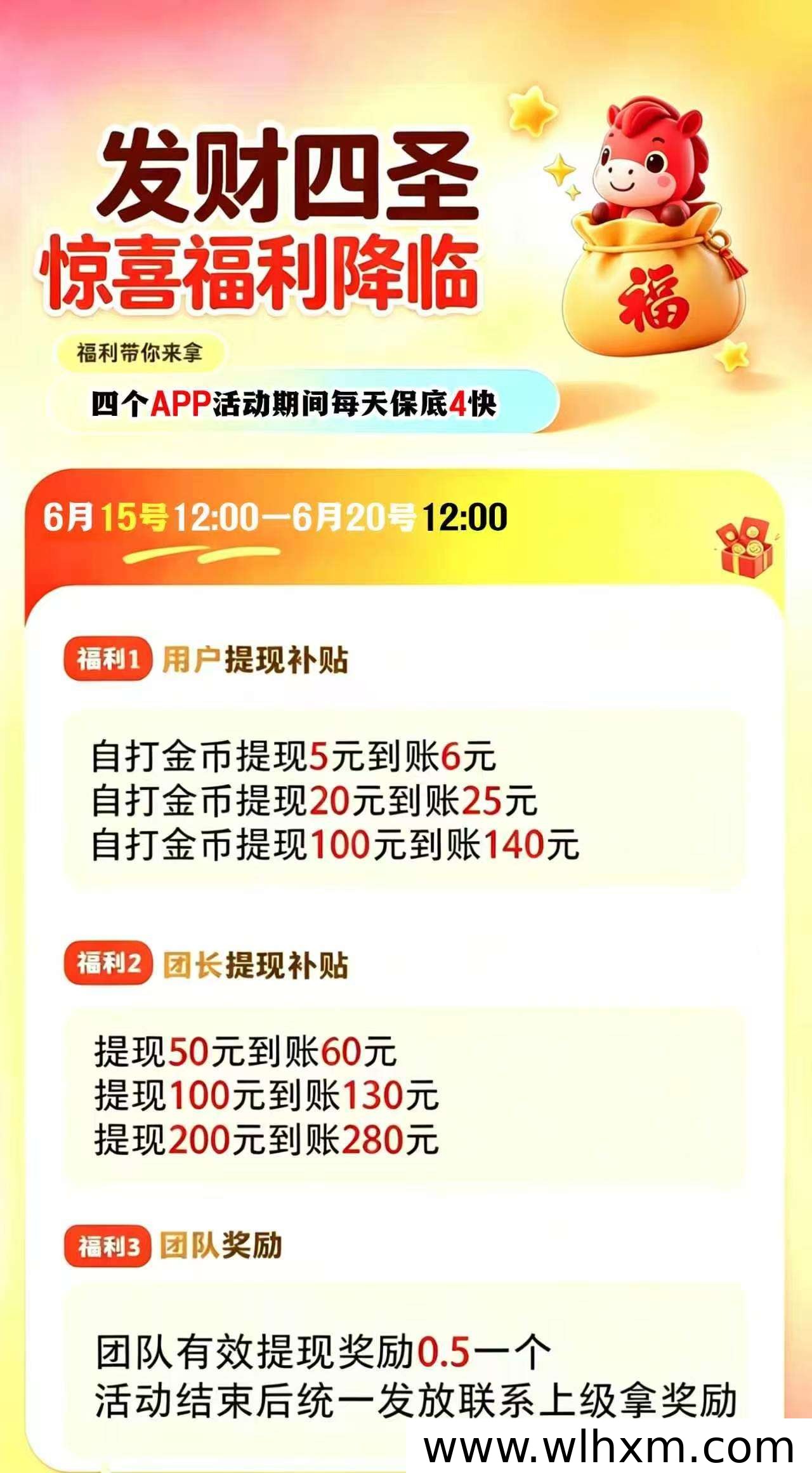 全新看广项目发财四圣上线 官方扶持力度空前