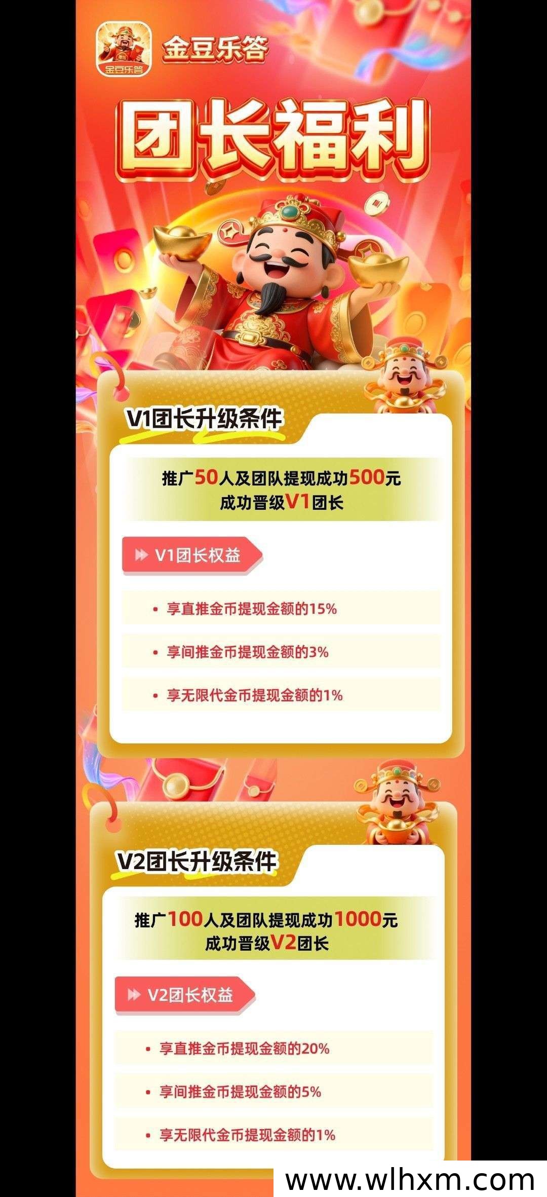 金豆乐答新品上线 零撸模式助力团队收益