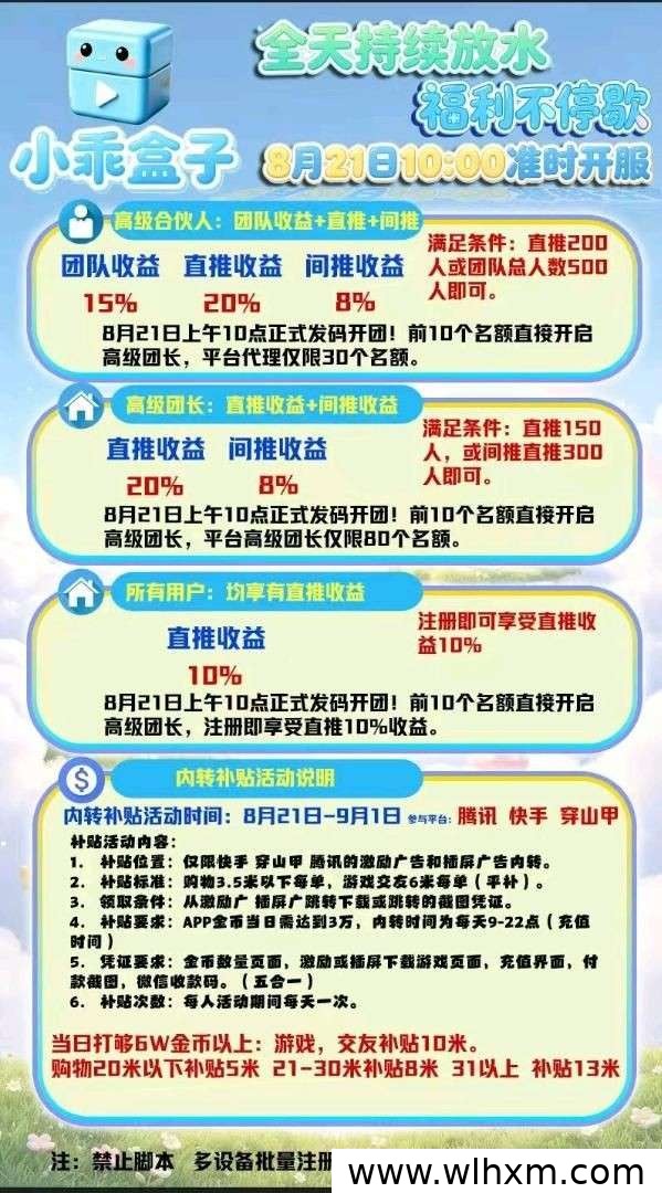 小乖盒子挂机赚钱新玩法 金币持续累积轻松提现