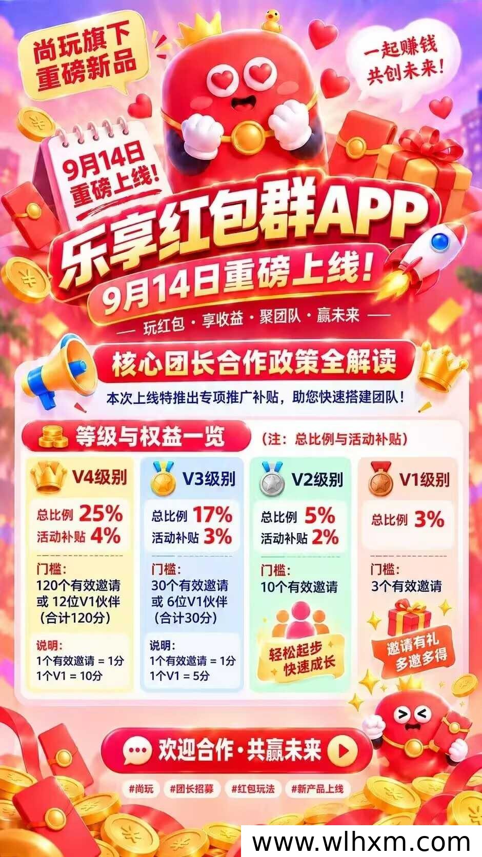乐享红包首码上线:红包游戏玩法与推广收益解析