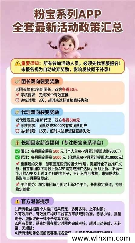 粉宝乐园挂机看广告赚收益,团队扶持政策全面解读