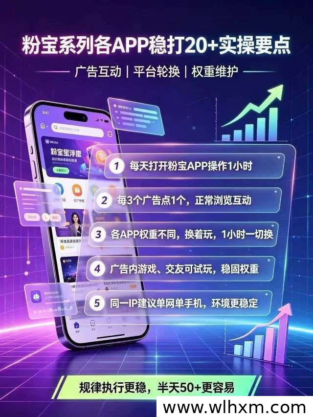 粉宝众旺副业新玩法:零基础手机挂机也能轻松赚收益