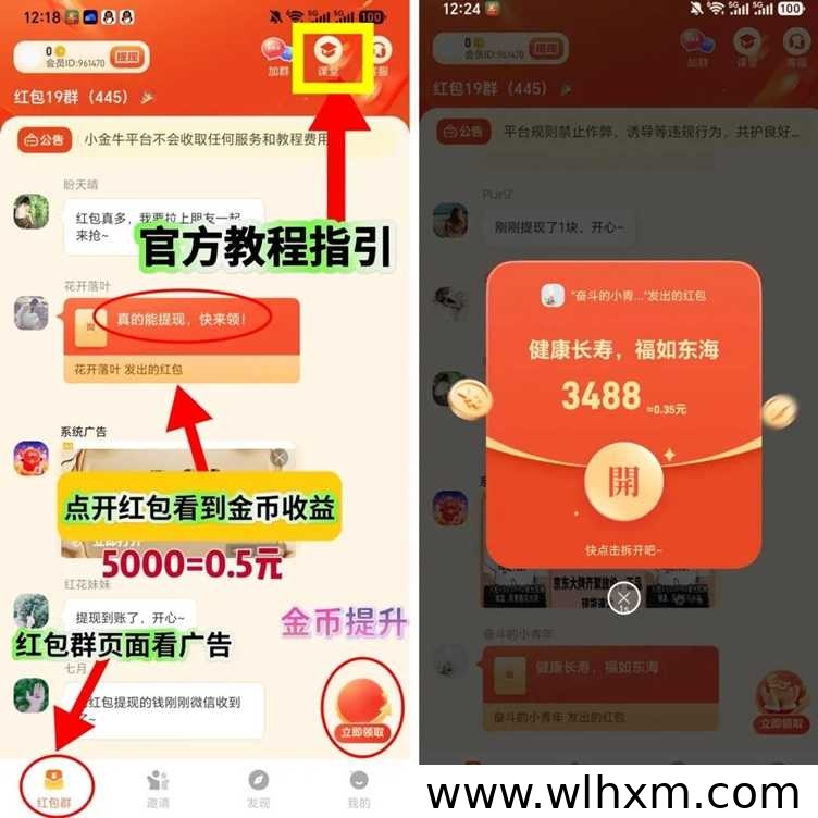 乐享红包副业项目玩法解析:看广告赚收益的零投入选择
