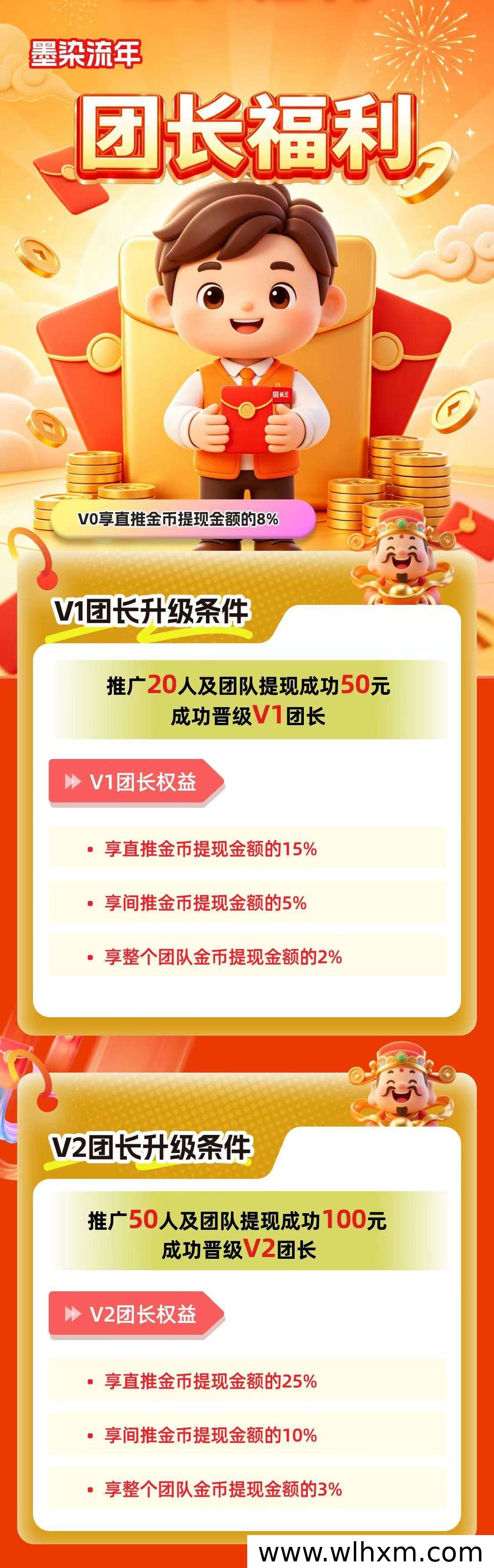 墨染流年平台正式上线 团长与个人推广激励计划全面开启