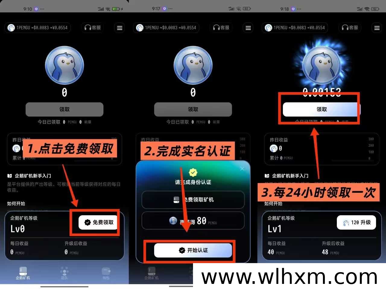 企鹅生态新项目上线:注册送矿机与代币,团队收益模式解析