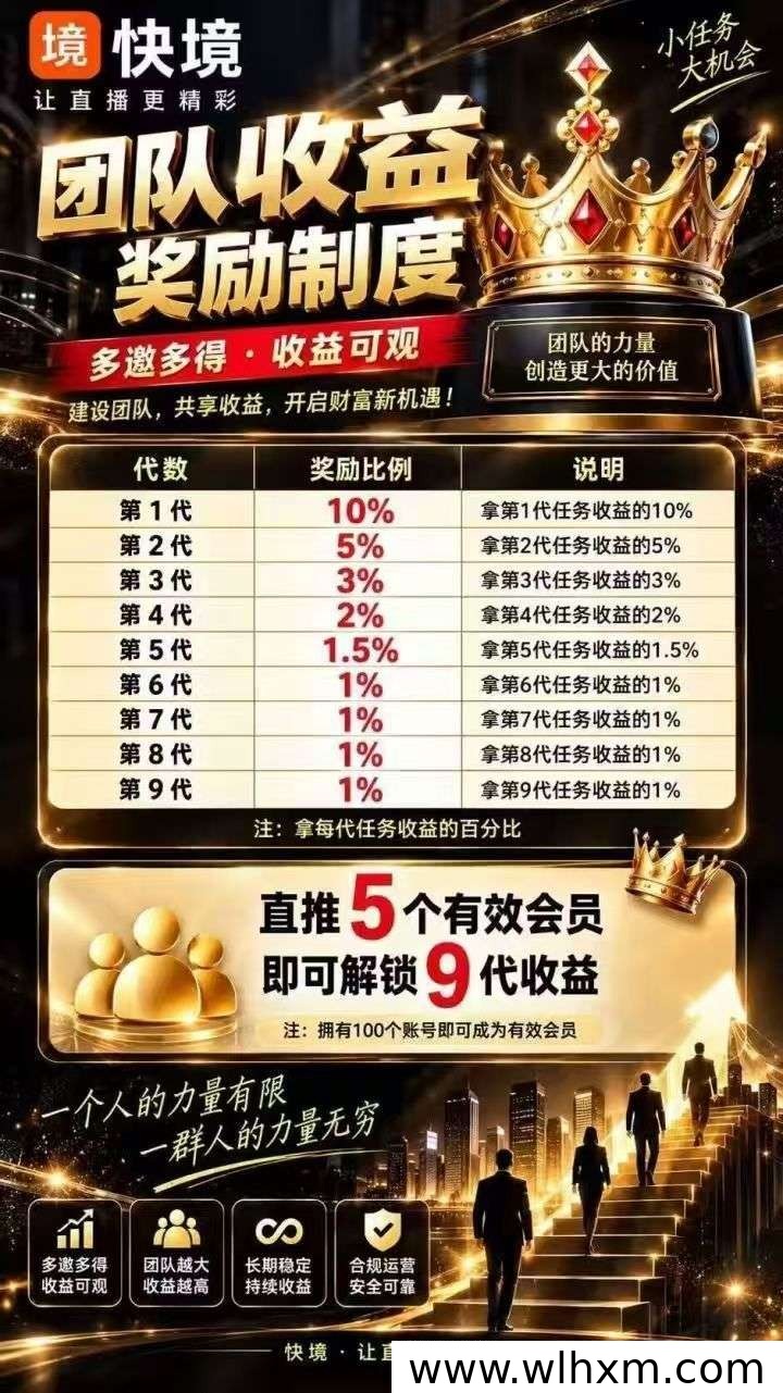 快境Ai智动项目解析:快手直播间充场任务与收益模式说明