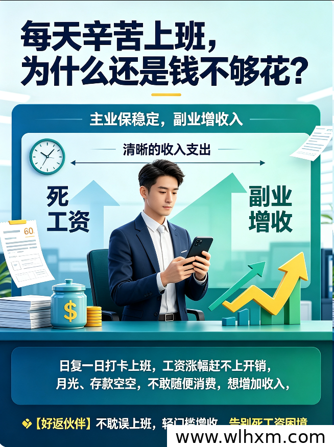 上班族副业新选择:每天一小时用手机增加收入