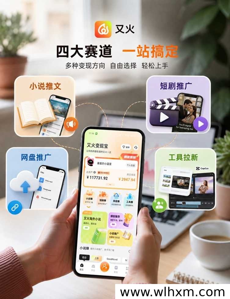 海外小说短剧推广新选择:又火平台助力新手轻松入局