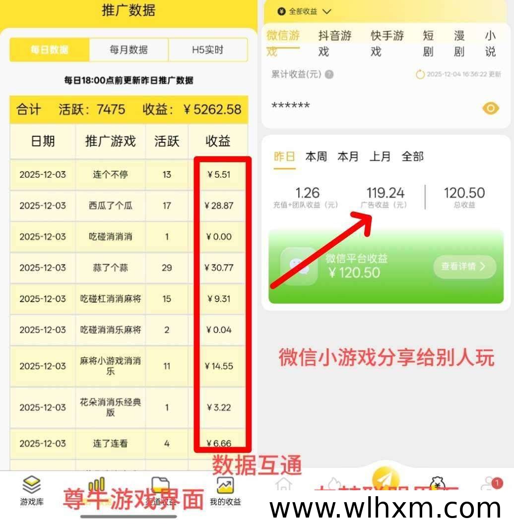 友梦联盟小游戏广告收益玩法及团队招募说明