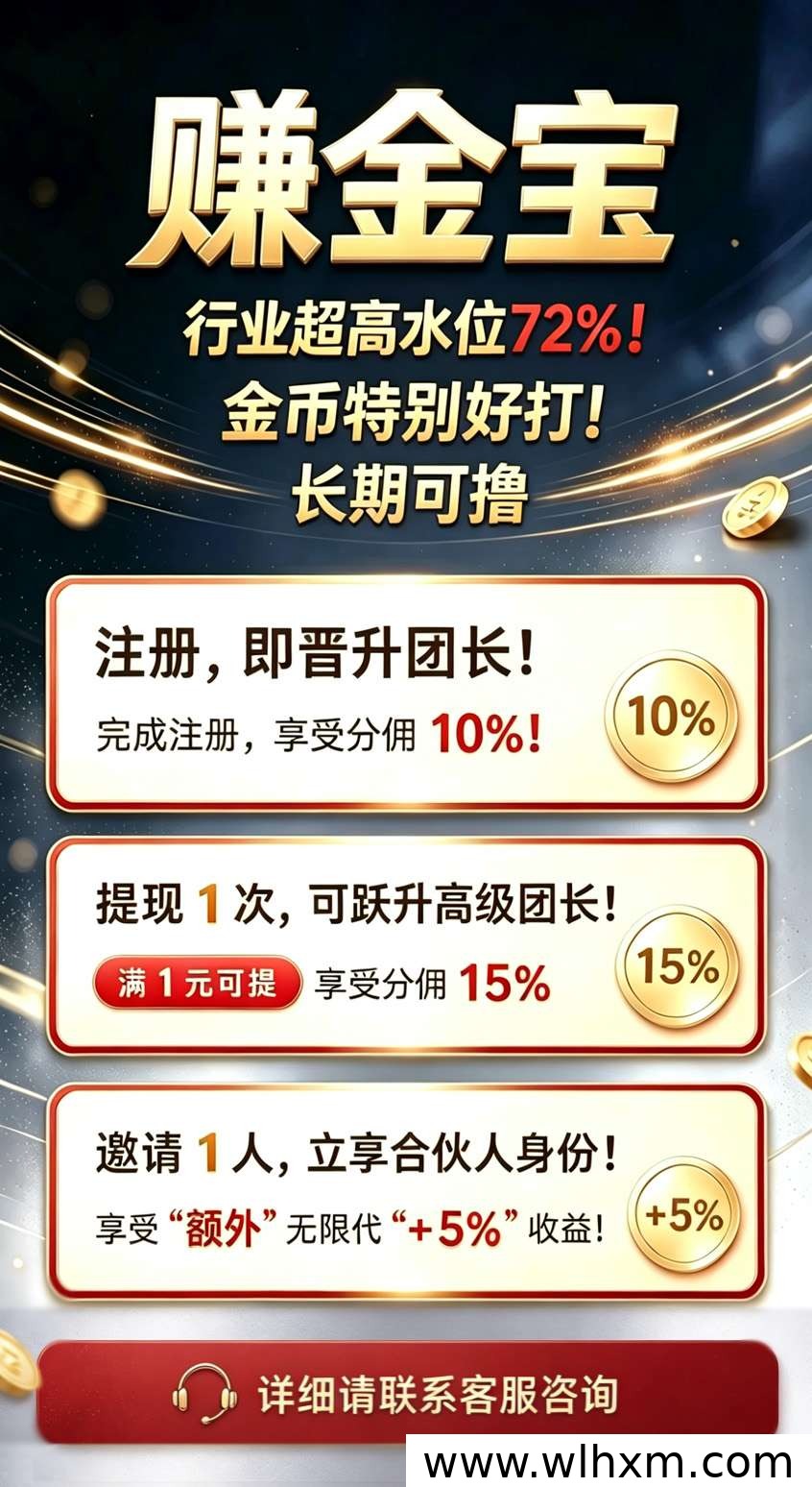 赚金宝新平台上线：超高水位玩法解析