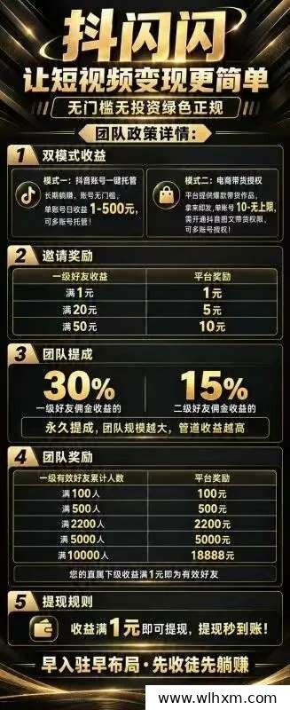 抖音托管副业项目解析:账号授权与带货模式怎么运作